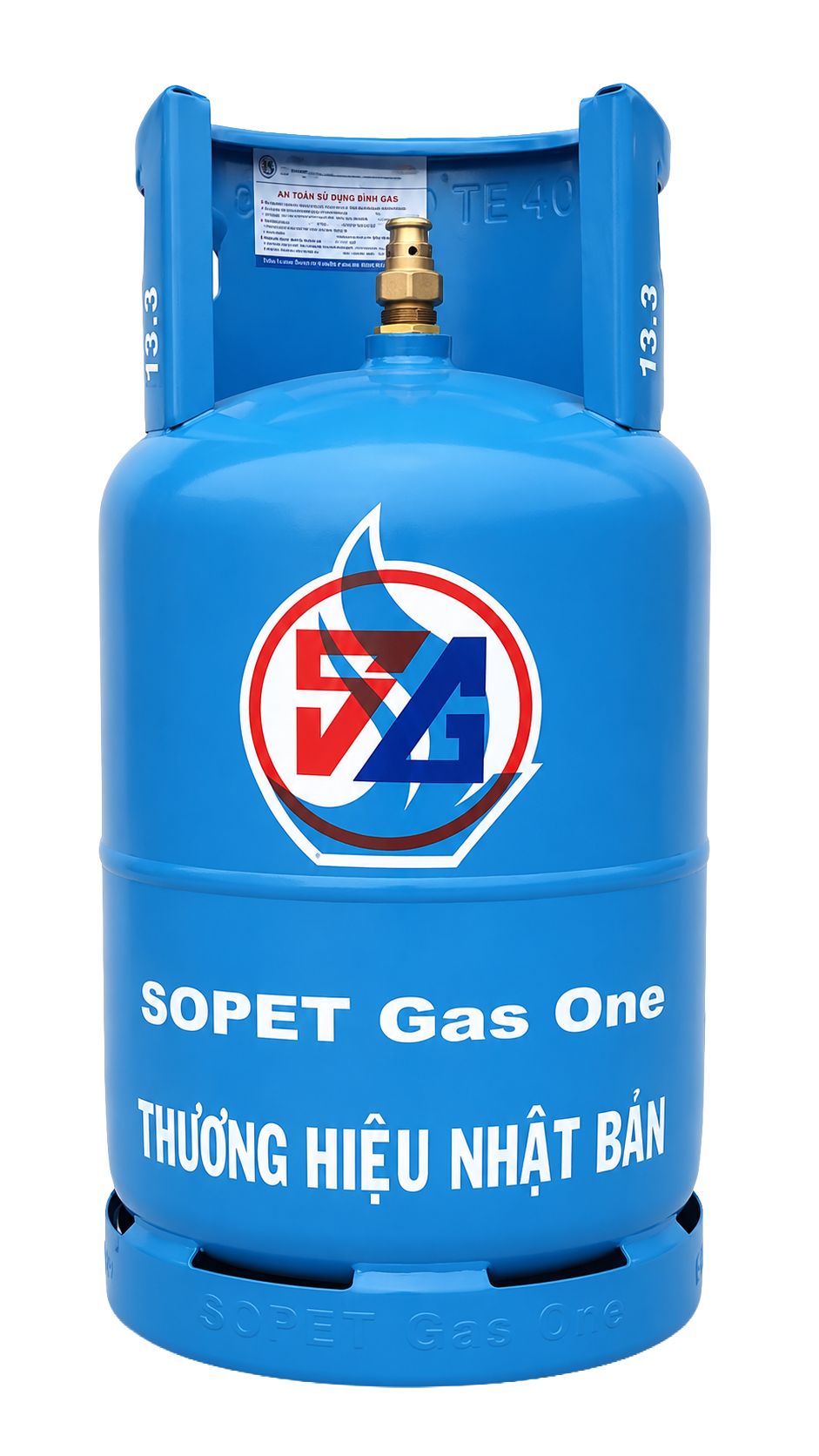 Bình Gas Sopet 12kg (Xanh)