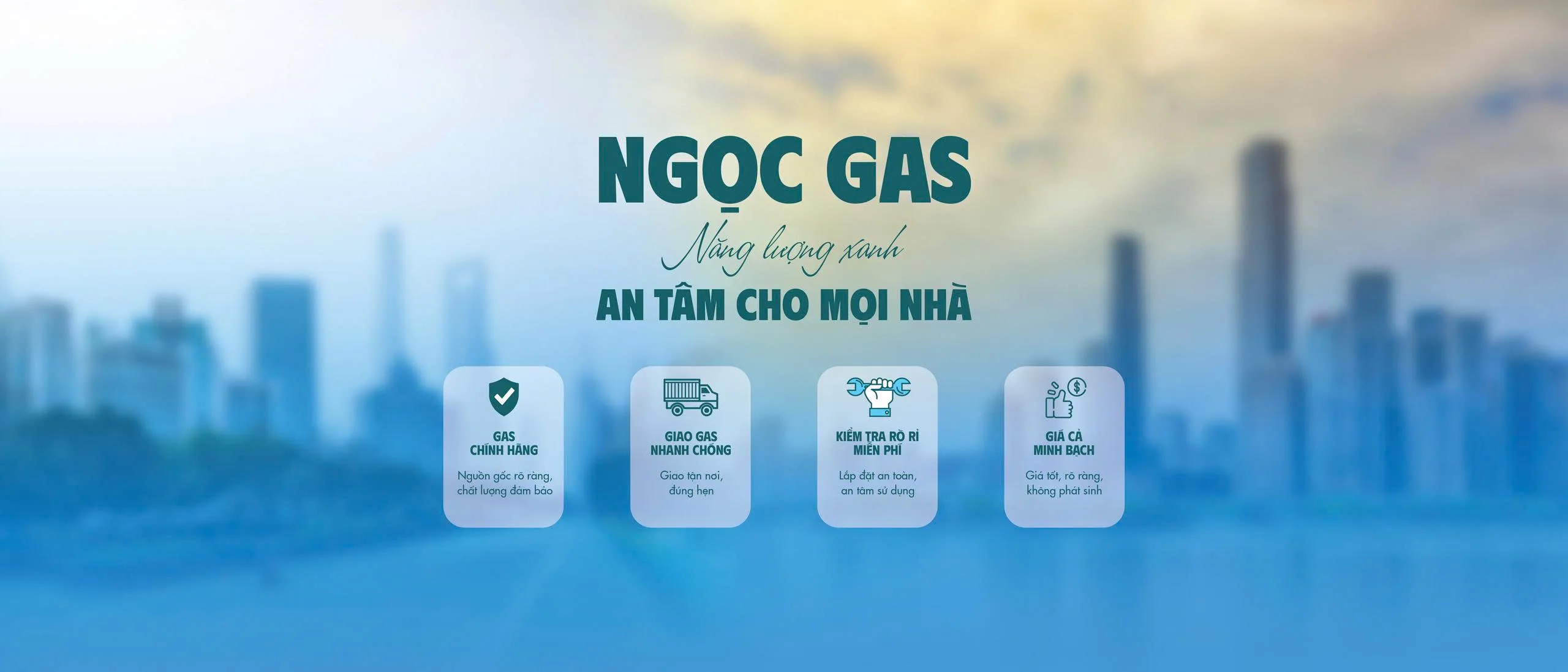 Ngọc Gas Banner