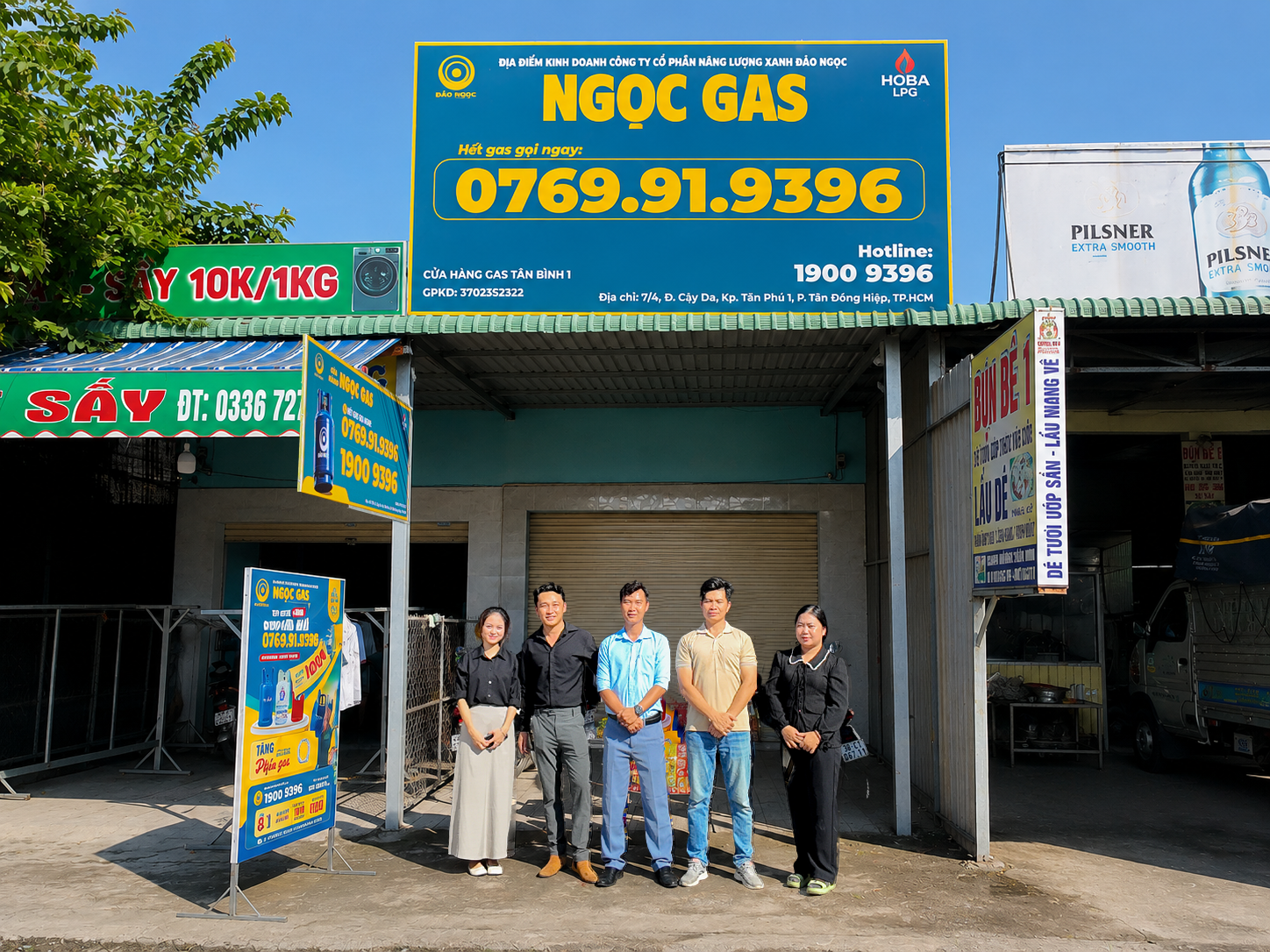 Cửa hàng Ngọc Gas Cây Da
