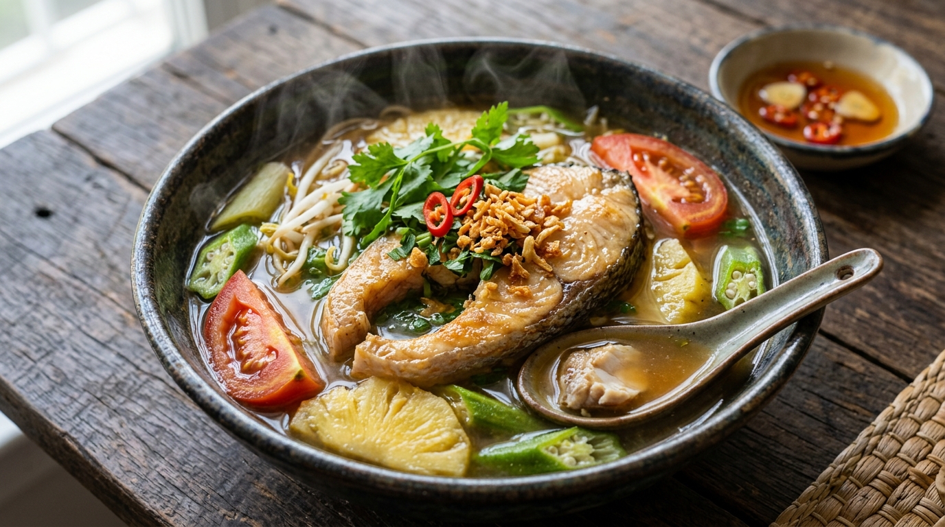 Cách Nấu Canh Chua Cá Diêu Hồng Chuẩn Vị Miền Tây — Nước Trong, Cá Ngọt Không Tanh