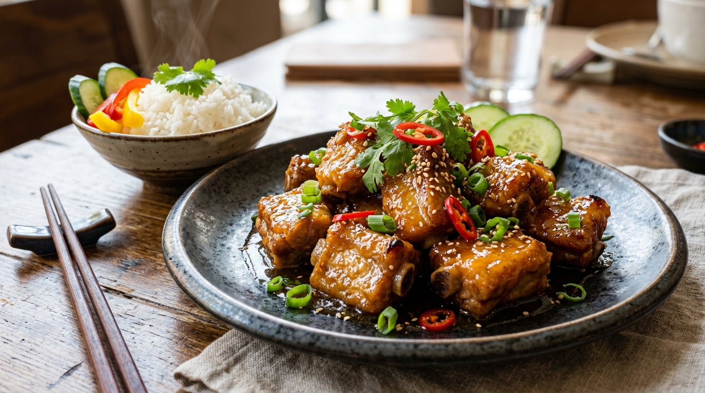 Cách Nấu Sườn Xào Chua Ngọt Chuẩn Vị — Bí Quyết Pha Sốt Hoàng Kim Bất Bại, Thịt Mềm Dóc Xương